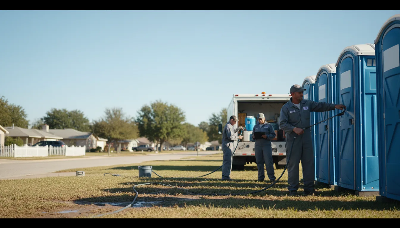 Long-Term Portable Toilet Rental in Clarkston, MI near me